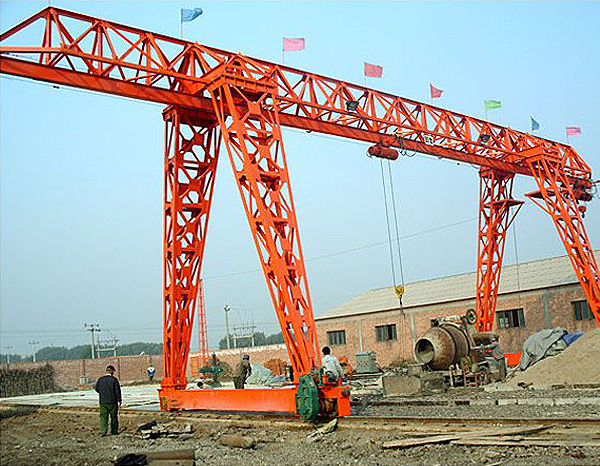 雄峰MH10T-24M電動(dòng)葫蘆桁架門式起重機(jī)(花架式)